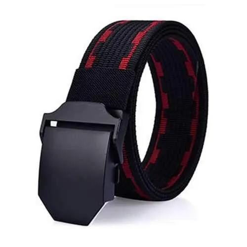 125cm Men Nylon Army Tactical Belt Durable Outdoor Sports Casual Automatic Buckle Pants Strap