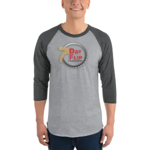 7 Day Flip Unisex 3/4 Sleeve Raglan Shirt