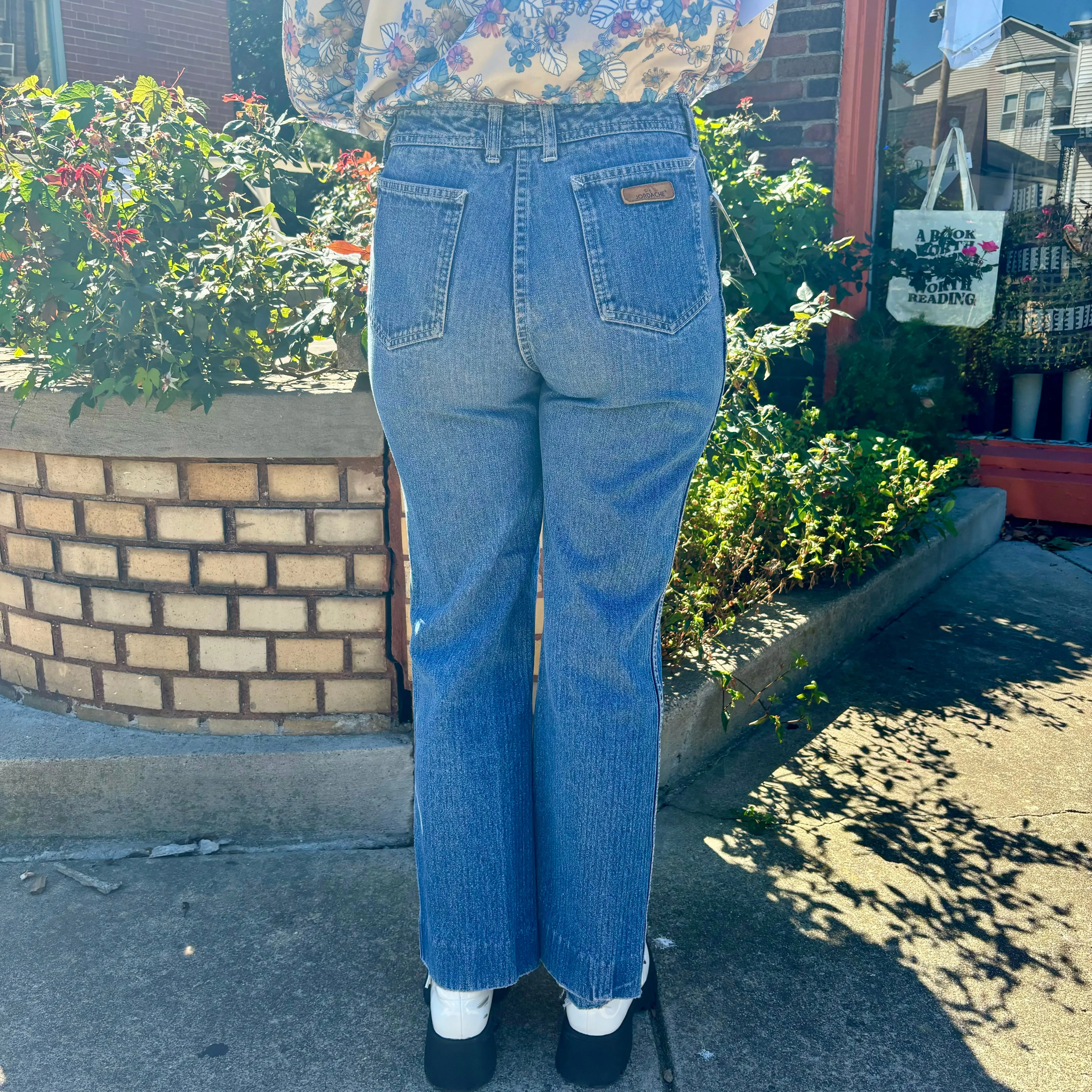 70s / 80s Jordache Pinstripe Denim