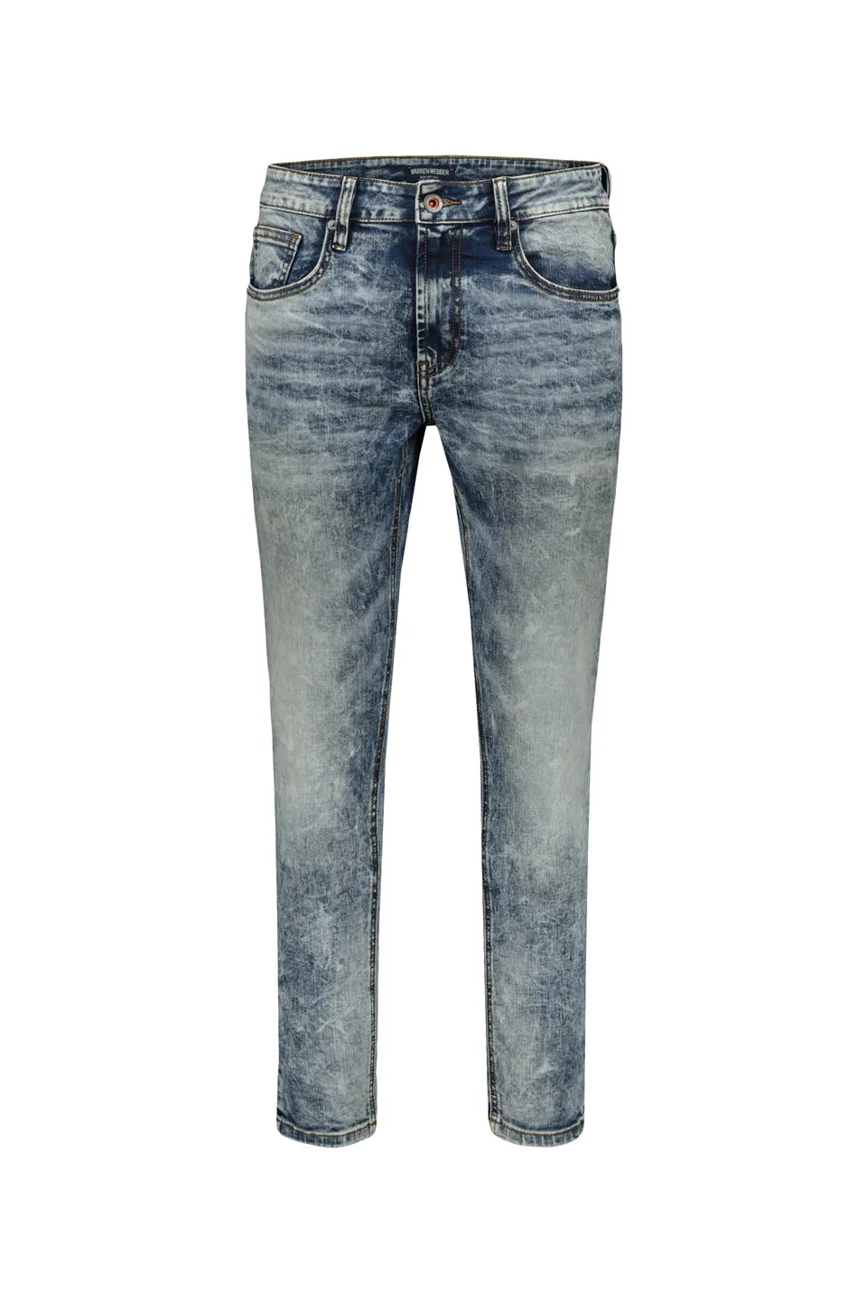 Acid Wash Blue Jeans