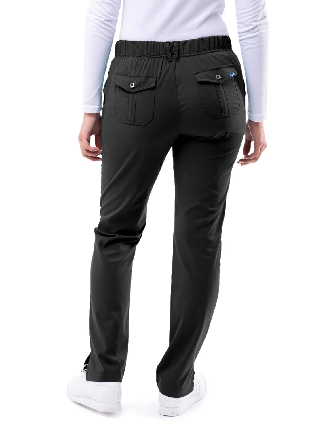 Adar Women's Slim Fit 6 Pocket Pant(Petite)