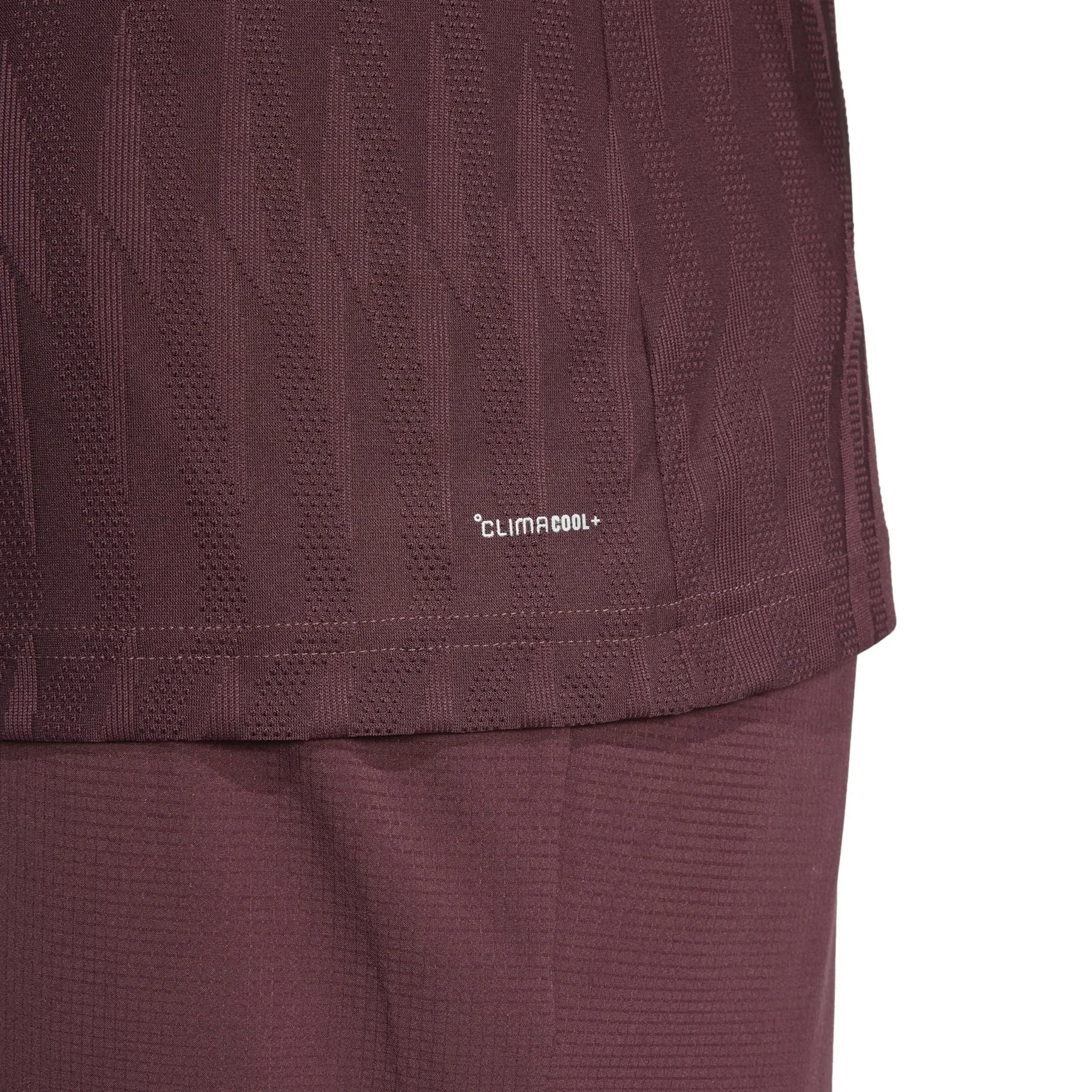 ADIDAS Mens Climacool  Freelift Badminton T-Shirt - Ruby