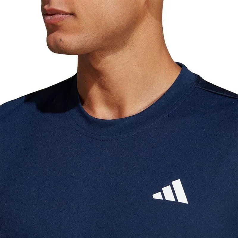 ADIDAS Mens Club Badminton T-Shirt - Navy