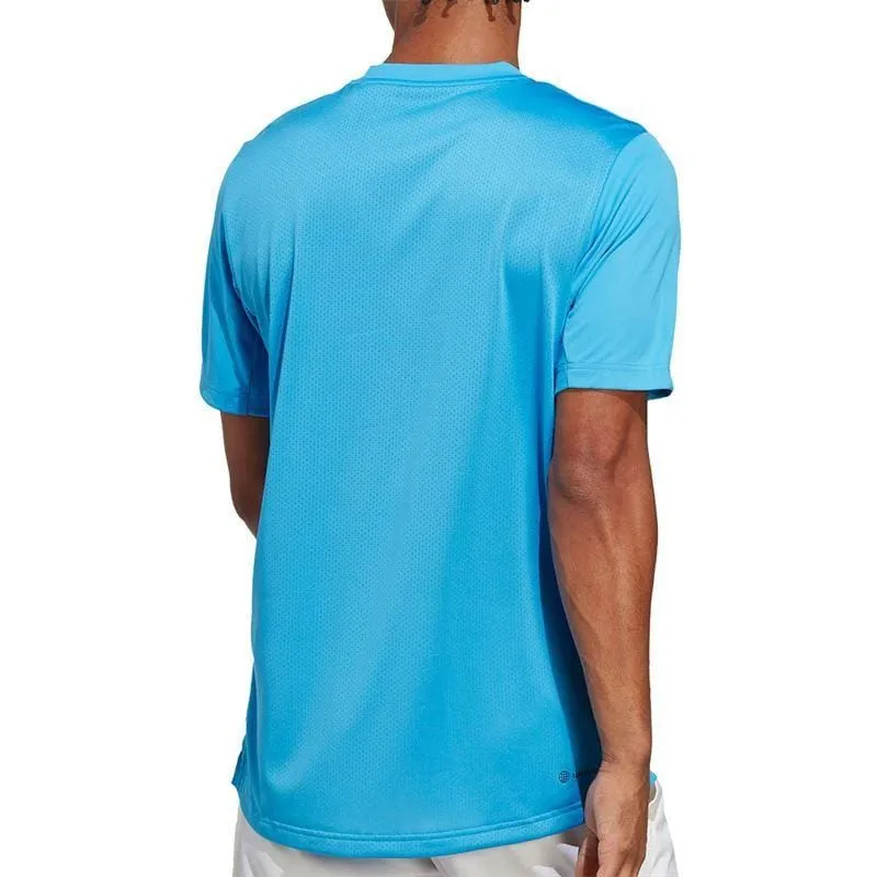 ADIDAS Mens Club Badminton T-Shirt - Pulse Blue
