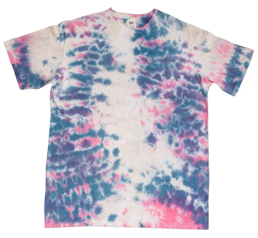 Adult Unisex Tie-Dye Short Sleeve T-Shirt (Style # 116)