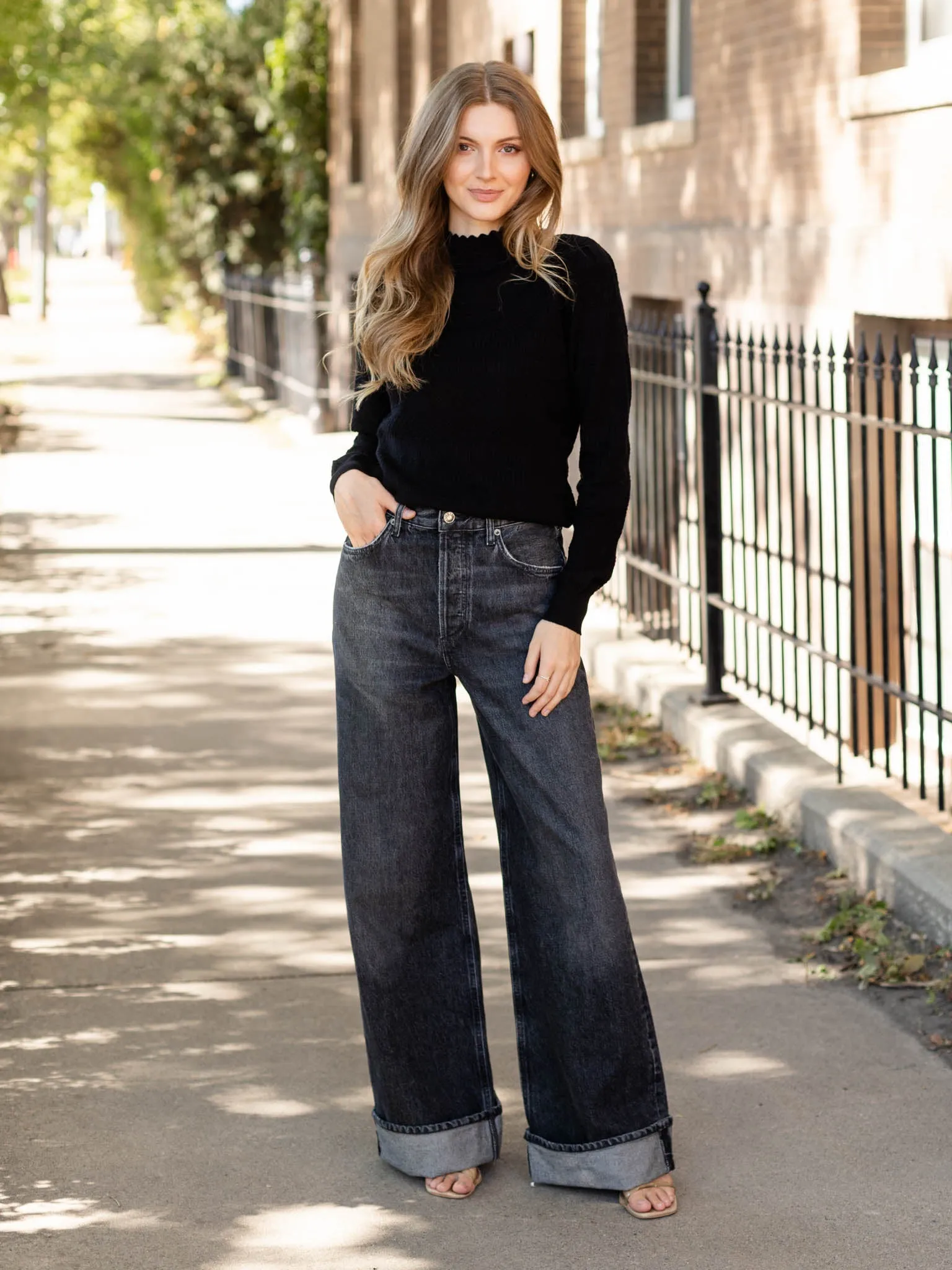AGOLDE Dame Ditch Wide Leg