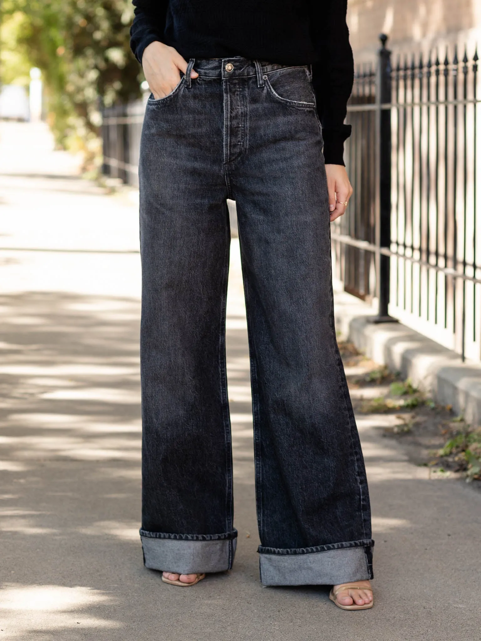 AGOLDE Dame Ditch Wide Leg