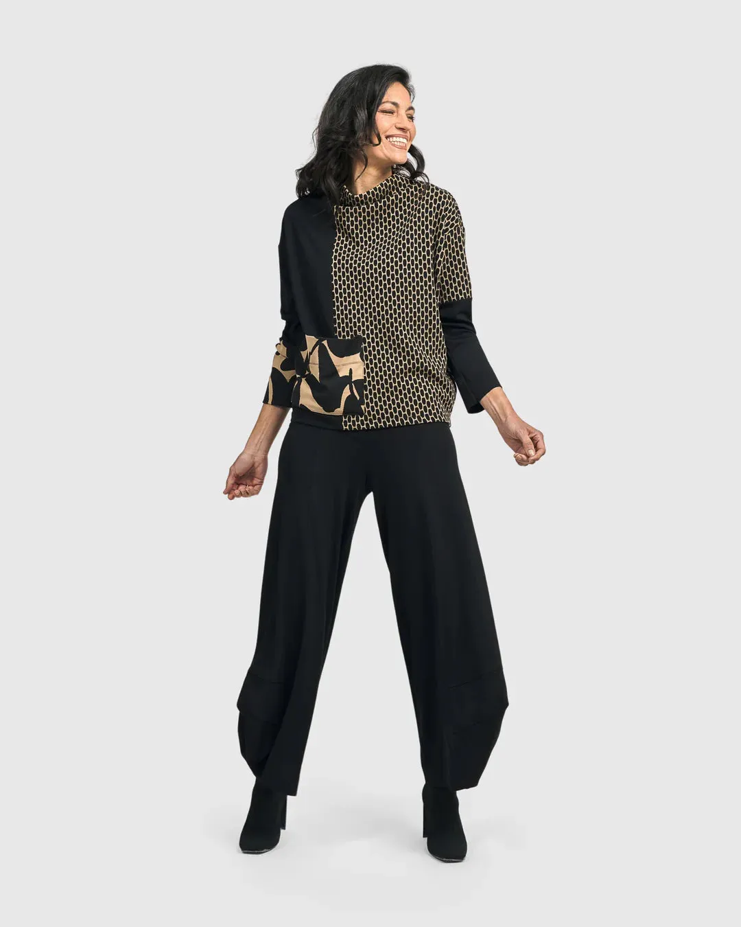 Alembika Winnie Punto Pants, Black