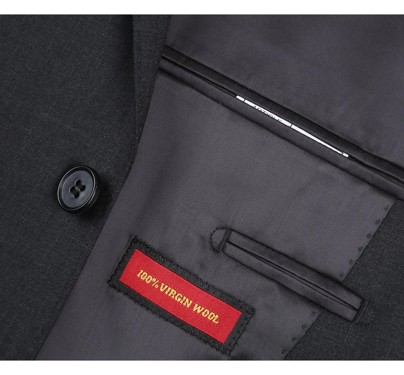 Alessandro Vitello by Renoir 2-Button Slim Fit Notch Lapel Wool Suit 555-3