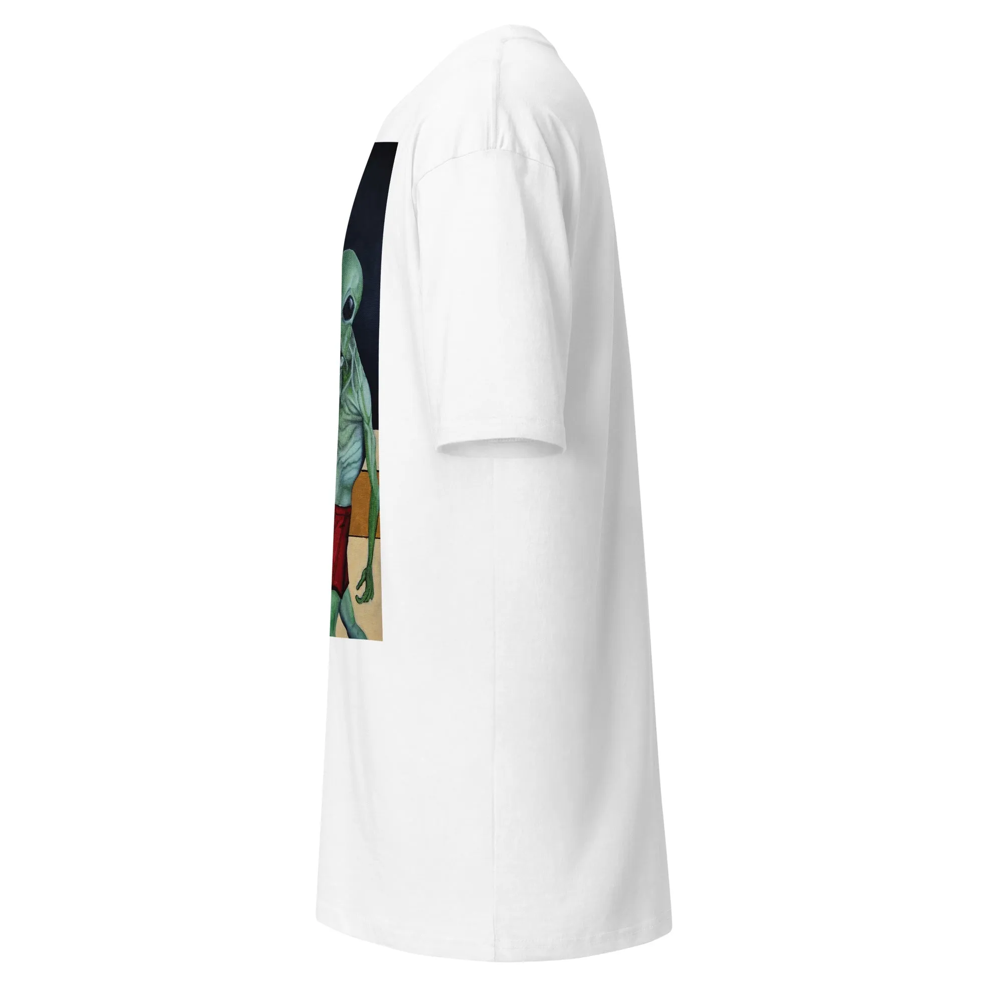 Alien Hoops T-Shirt | Cosmic Street Ballin'