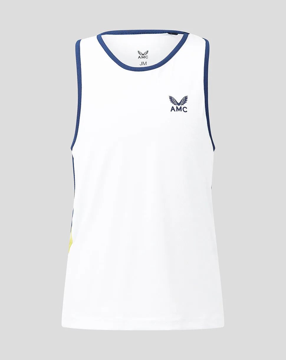 AMC White Junior Performance Tank