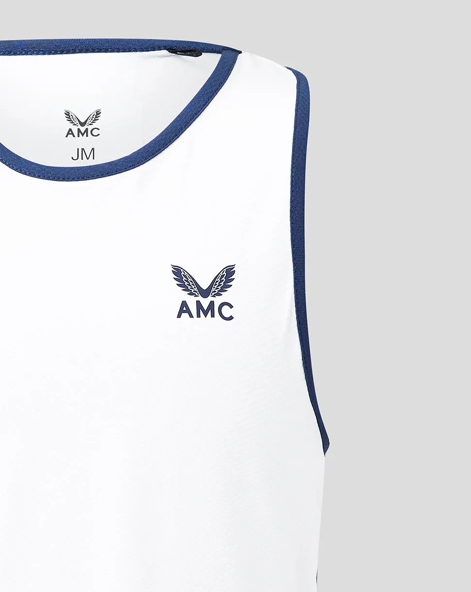 AMC White Junior Performance Tank