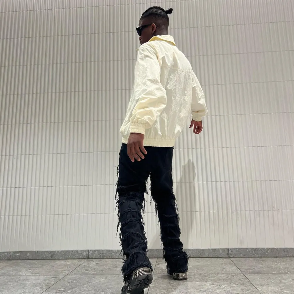 American Destroy Washed Stacked Jeans