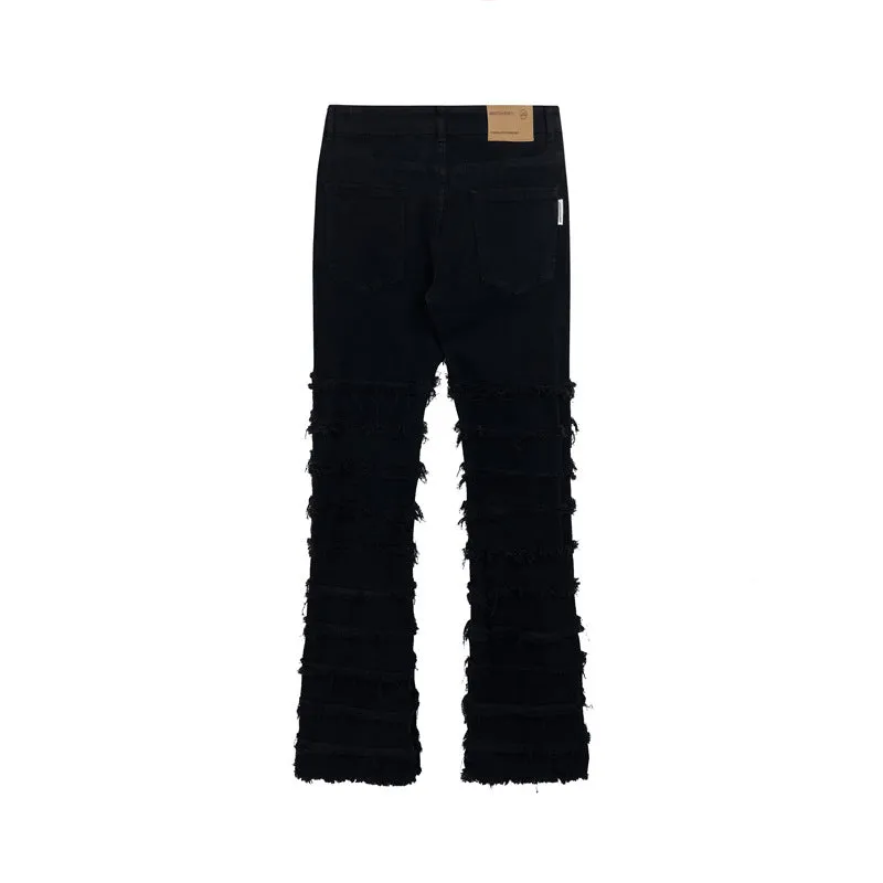 American Destroy Washed Stacked Jeans