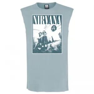 Amplified Mens Group Shot Nirvana Sleeveless Tank Top