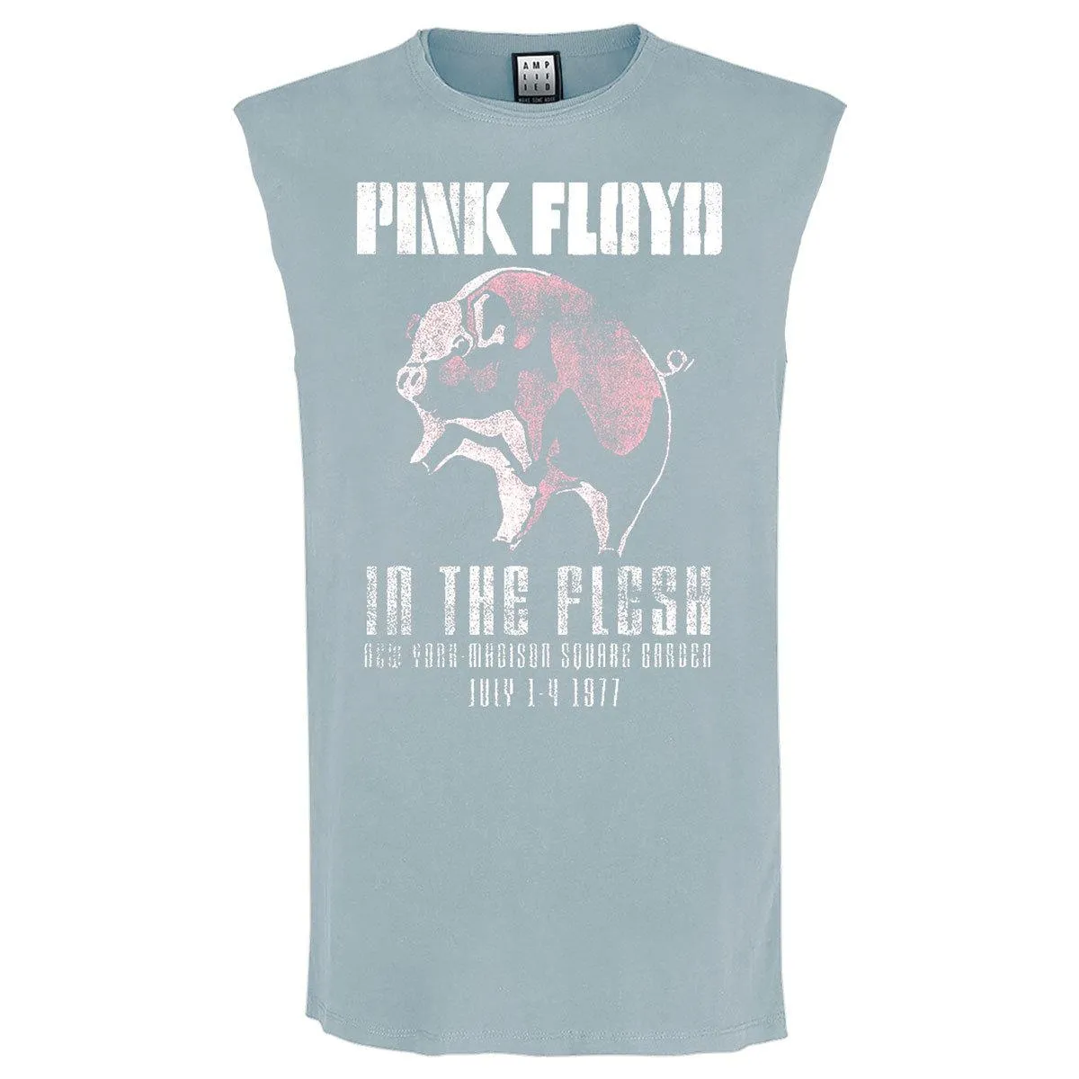 Amplified Mens In The Flesh Pink Floyd Sleeveless Tank Top