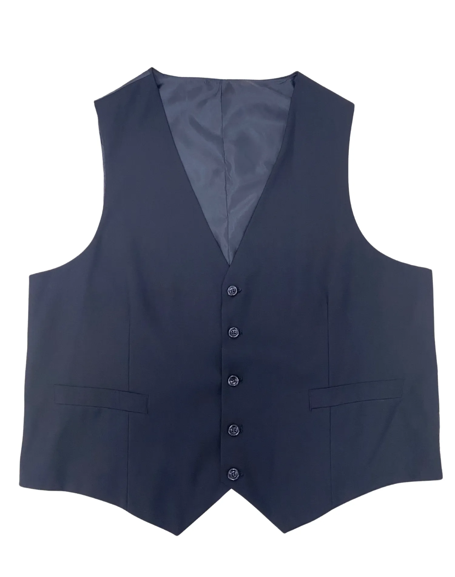 Angelo Rossi Performance Stretch Vest - Navy Blue