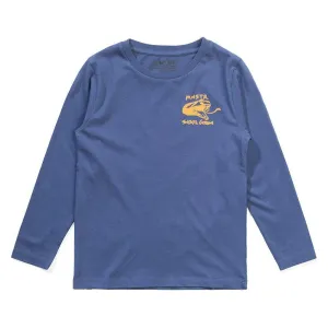 Band Of Snake Ls Tee - Dk Denim