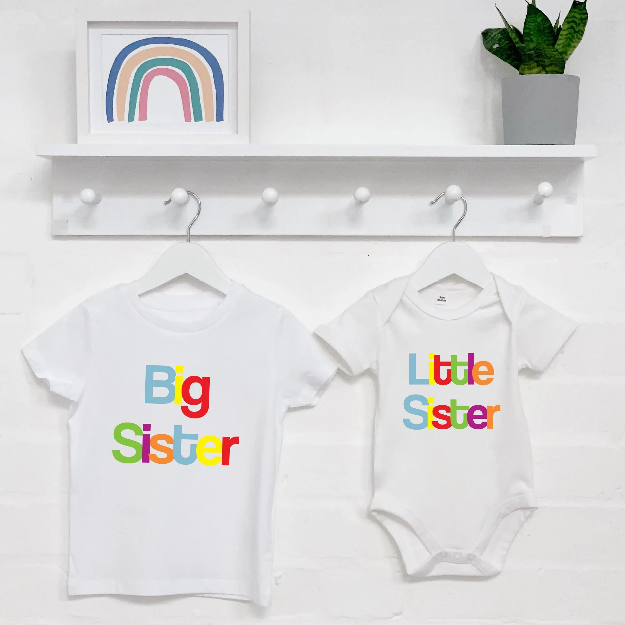 Big Bro Lil Bro / Big Sis Lil Sis Multicoloured Set