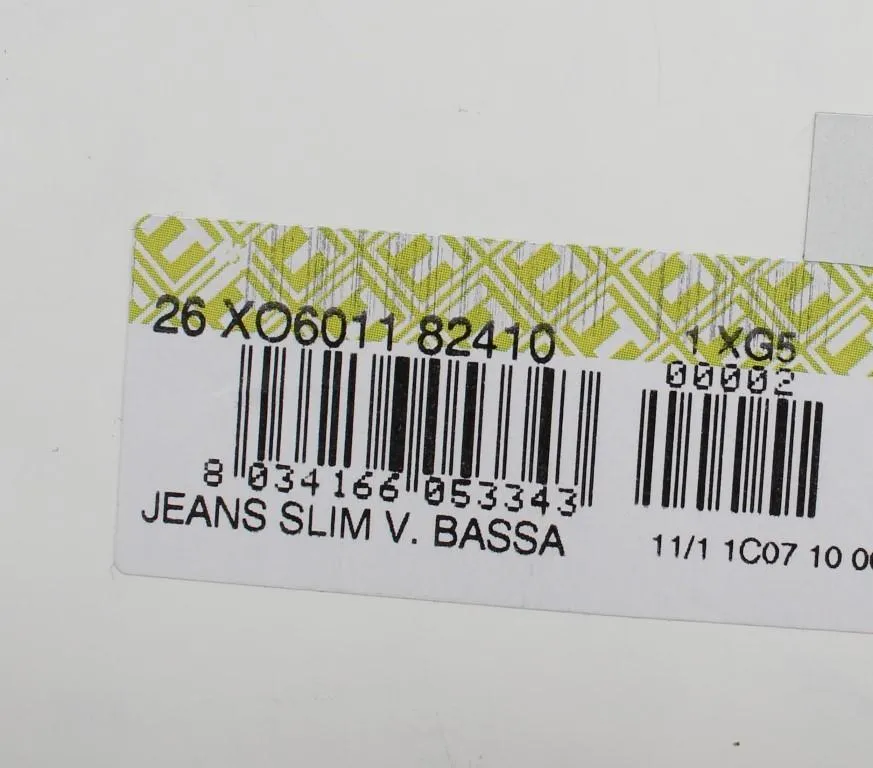 Blue Cotton Stretch Slim Fit Jeans