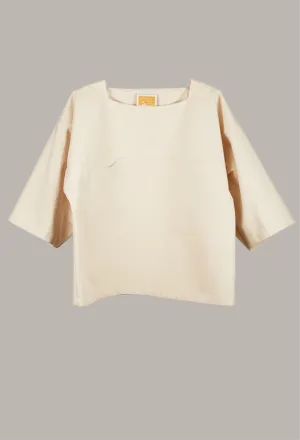 Boat Top in Natural Cotton Canvas