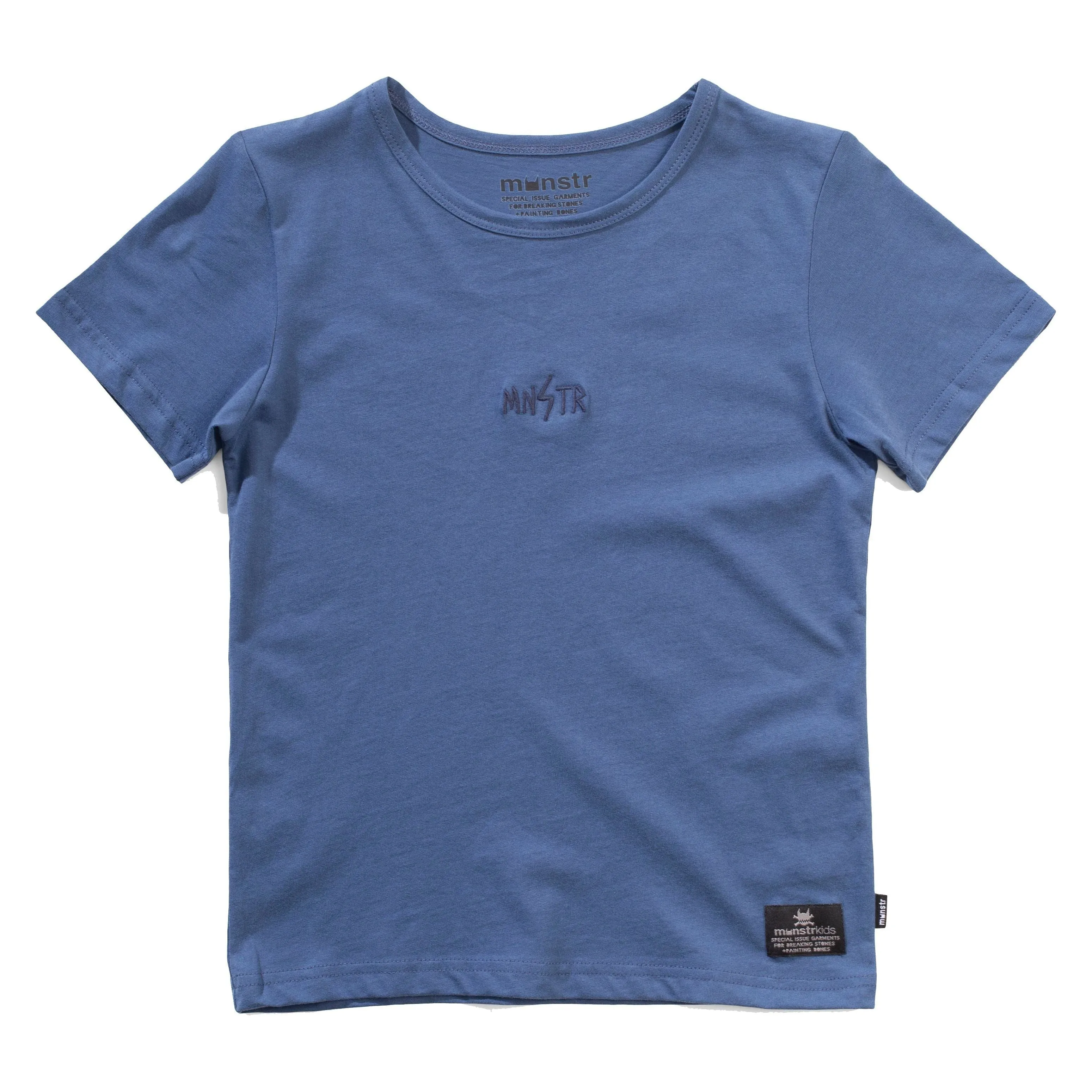 Bolted Ss Tee - Dk Denim