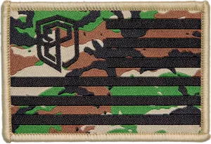 Born Primitive Velcro Flag Patch (Camo)