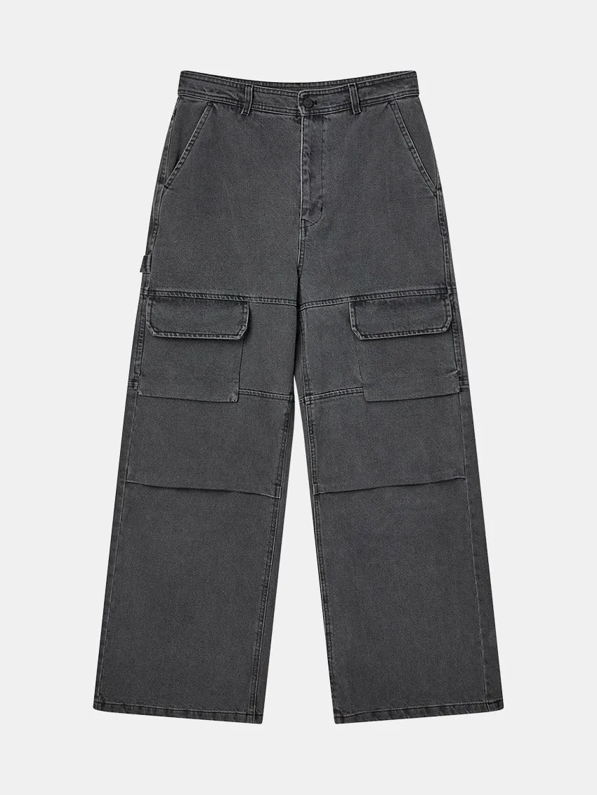 Box Jeans Washed Black