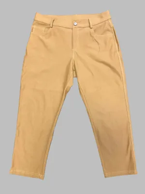 Brown Capri Pants Fall Transition - Yelete