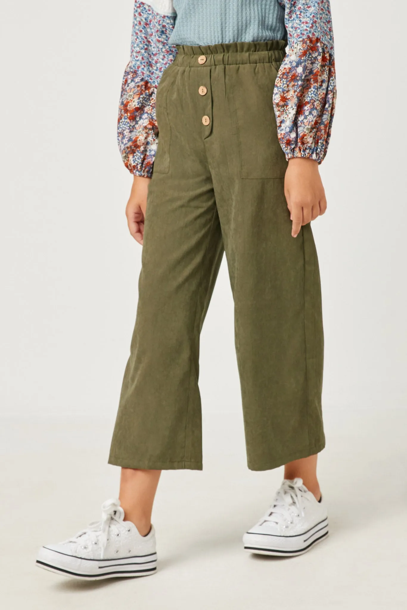 Brushed Wide Leg Pants