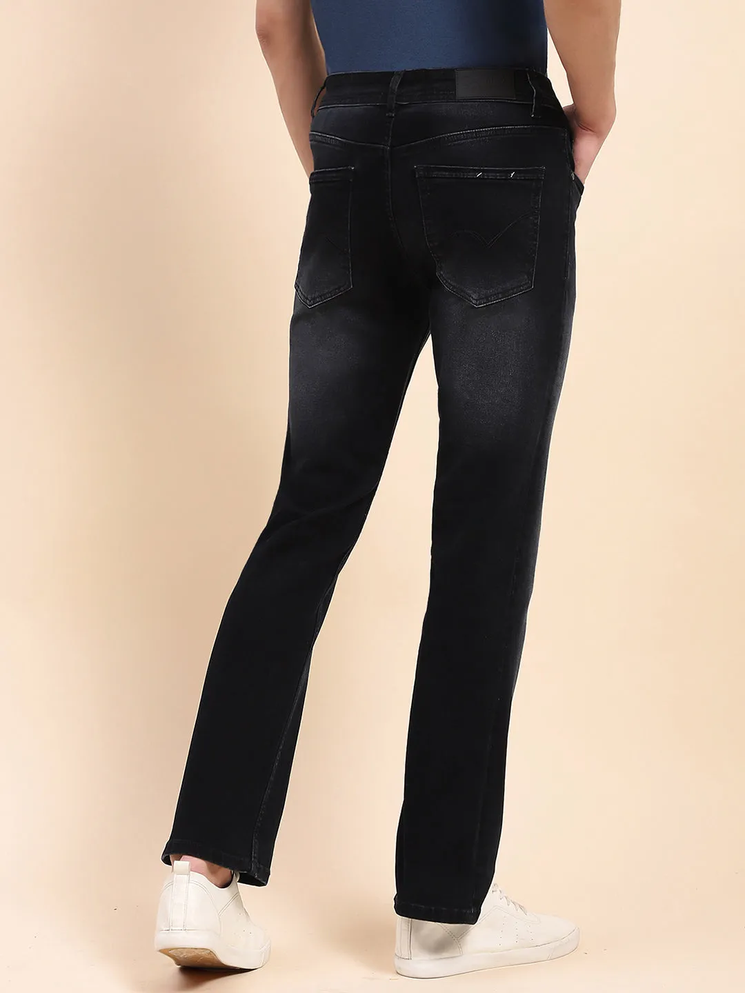 Camla Barcelona Washed Black Tapered Jeans