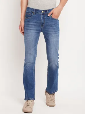 Camla Barcelona Washed Dark Blue Regular Fit Jeans