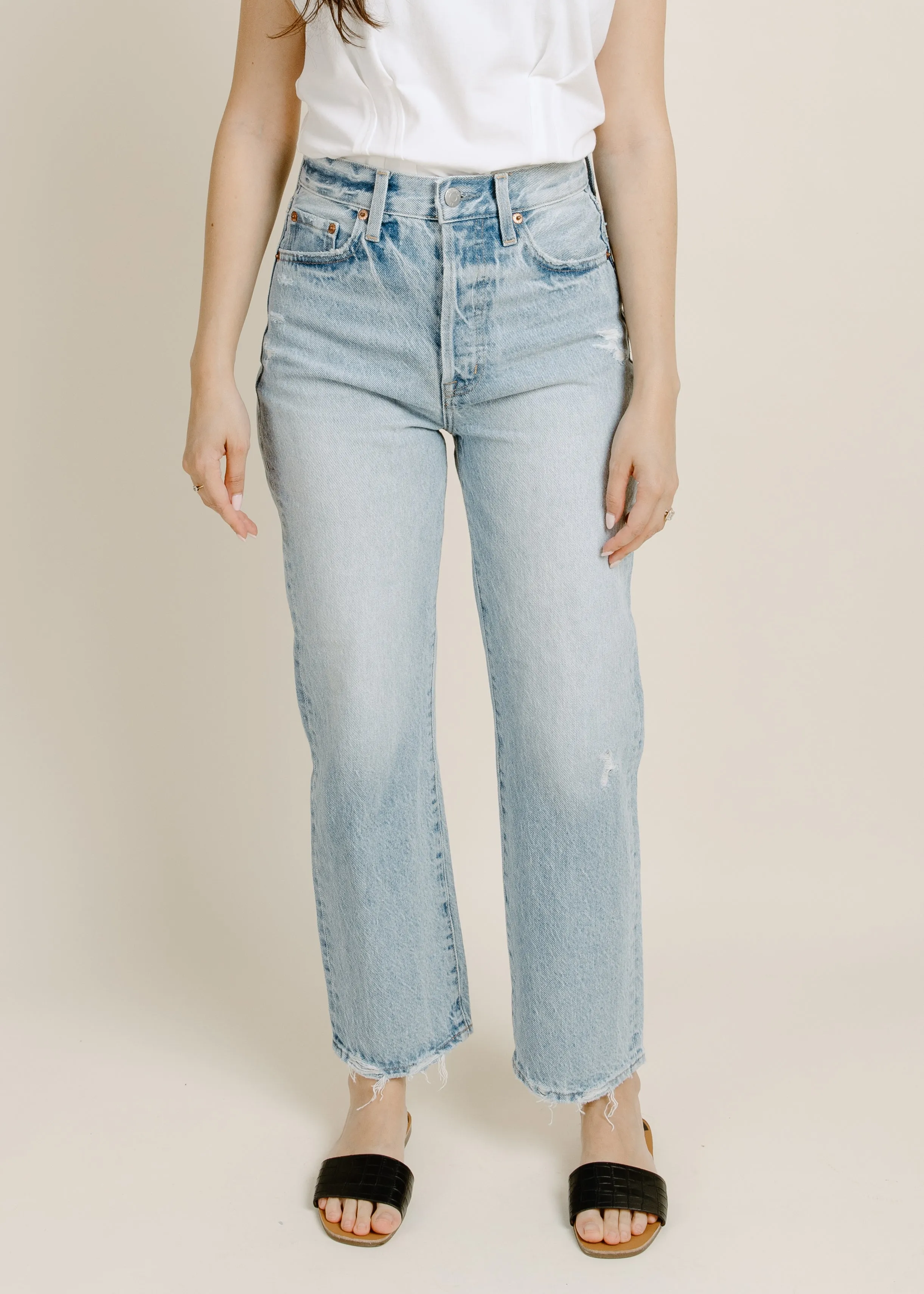 Cassie Straight Crop - Radiant Vintage