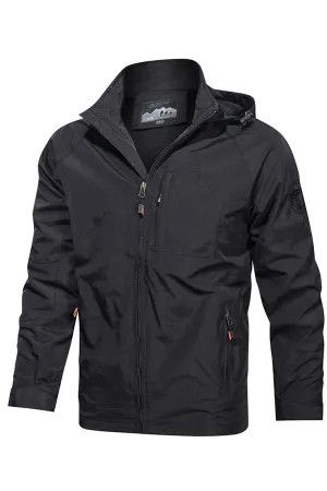 Casual hooded jacket