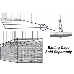 CIMARRON SPORTS 1 ½" SUSPENDED BATTING CAGE FRAMES (55X12)