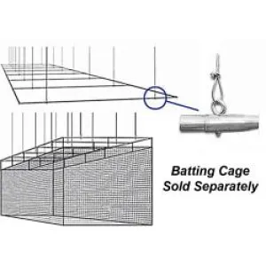CIMARRON SPORTS 1 ½" SUSPENDED BATTING CAGE FRAMES (55X12)