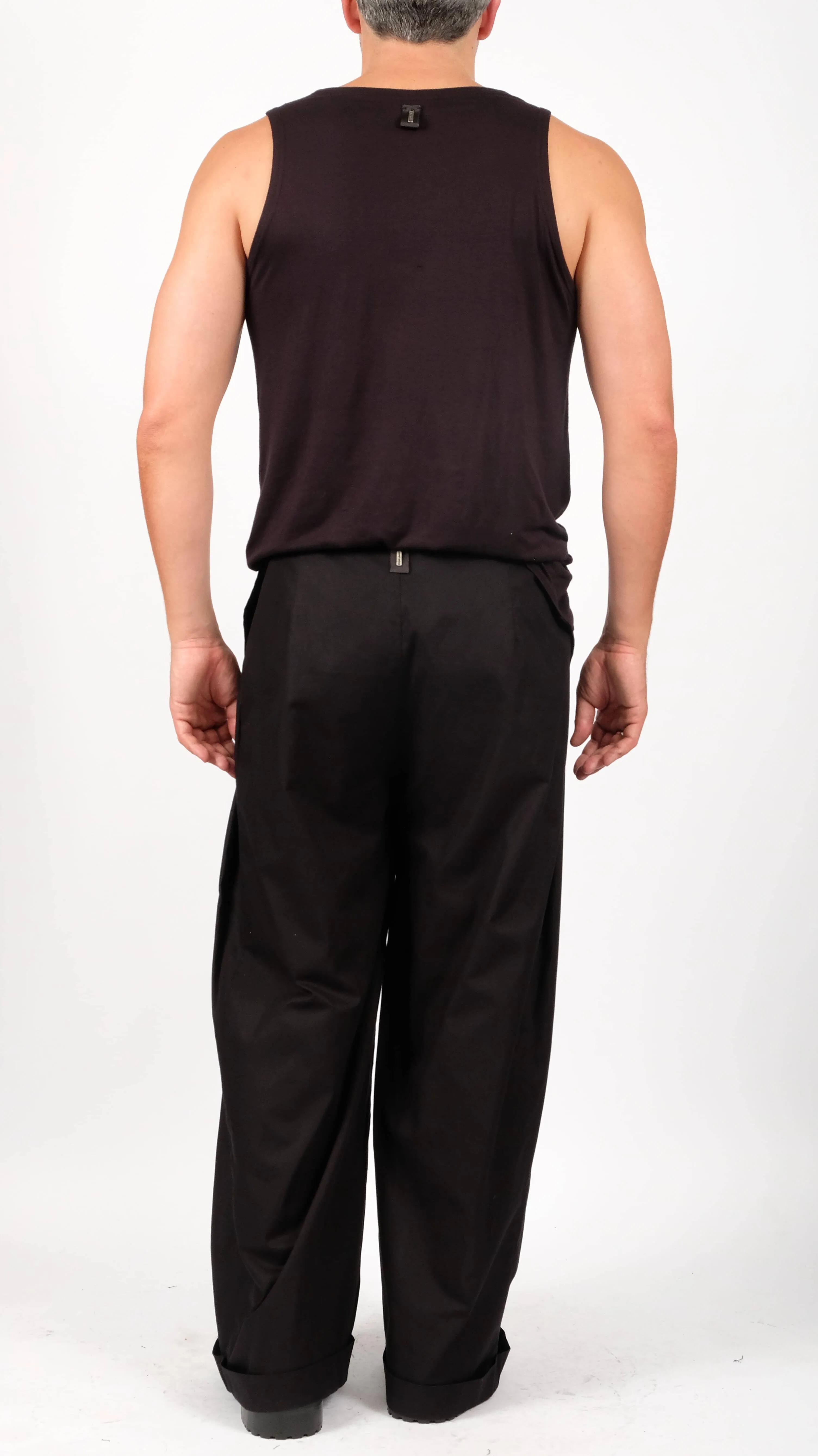 Cotton Wide Leg Pants