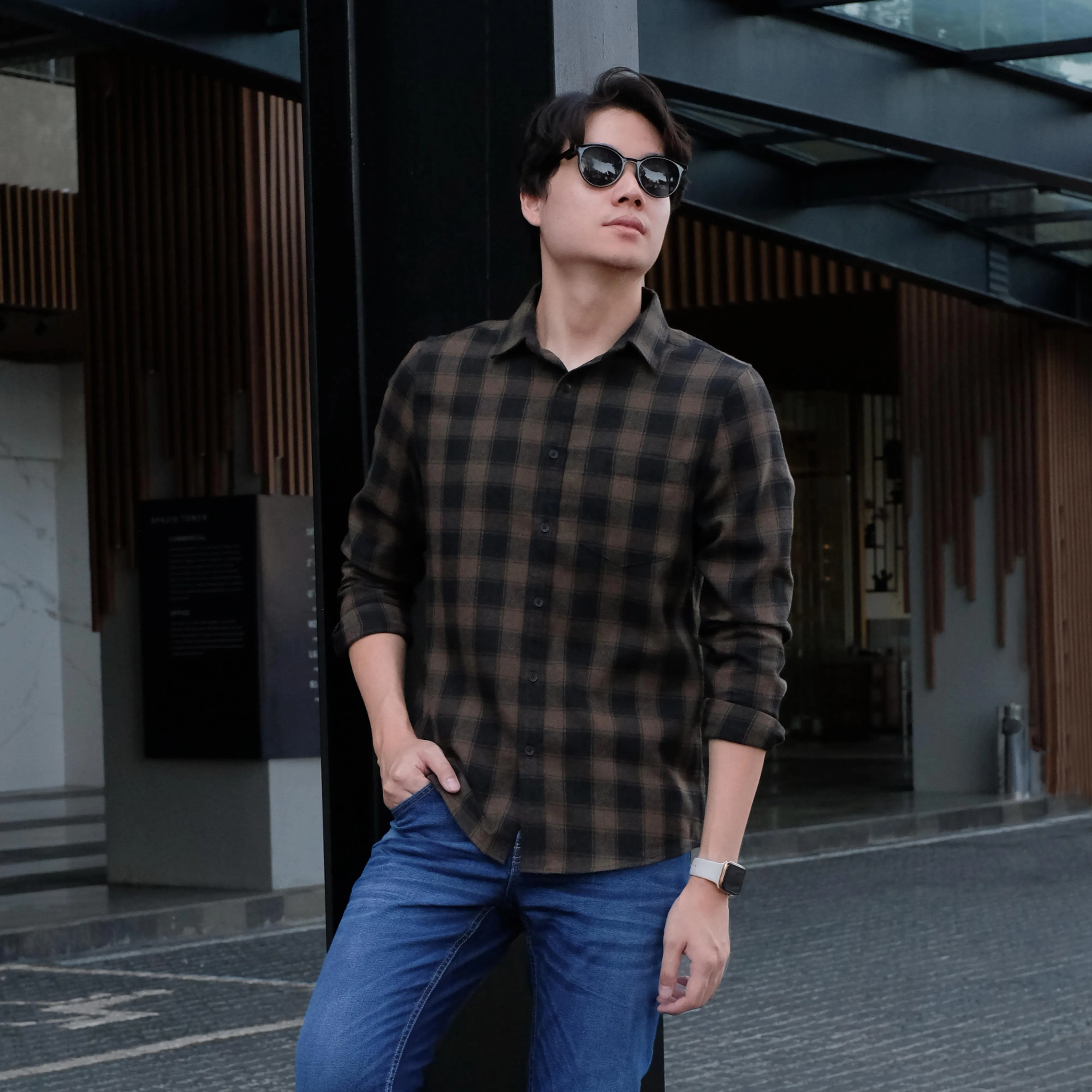 CUTOFF Kemeja Flannel Lengan Panjang Pria Collection 2
