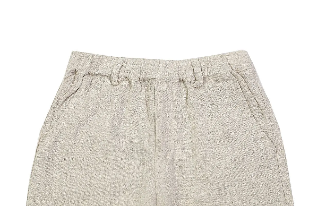 Dado Trousers - Natural Melange
