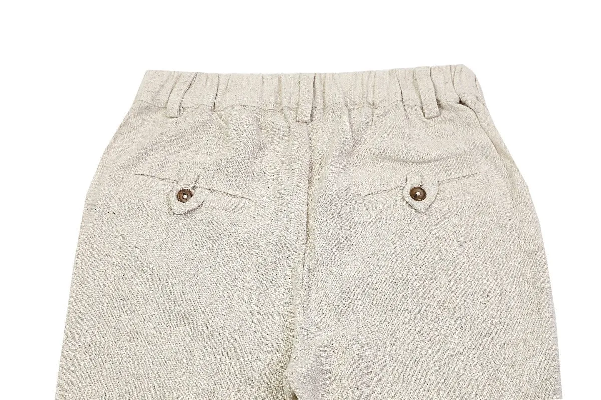 Dado Trousers - Natural Melange