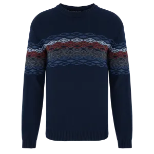 Daya Eco Crew Neck Sweater - Rathee Blue