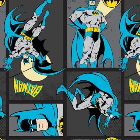 DC Comics II Batman - Flannel - 1/2 Metre