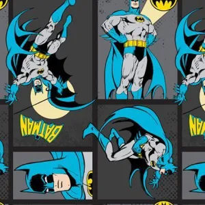 DC Comics II Batman - Flannel - 1/2 Metre