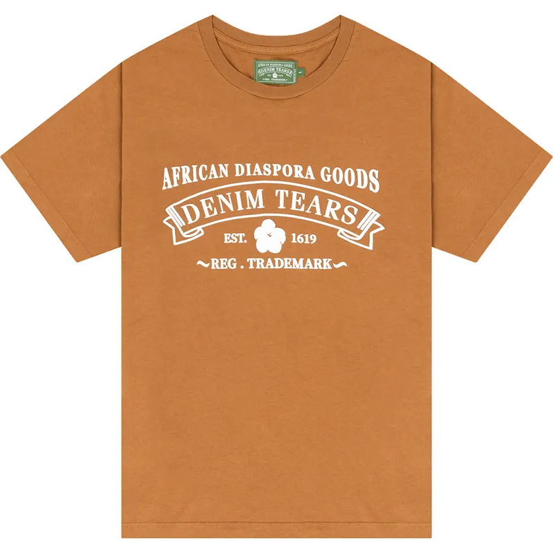 Denim Tears ADG T-Shirts Yellow