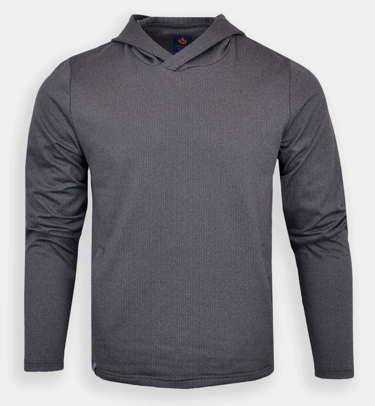 Donald Ross Mens SUPER GOLF Performance Hoodie - STORMY SKY