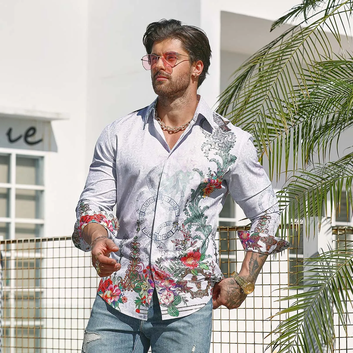 Dreaming of Wonderland Dress Shirt
