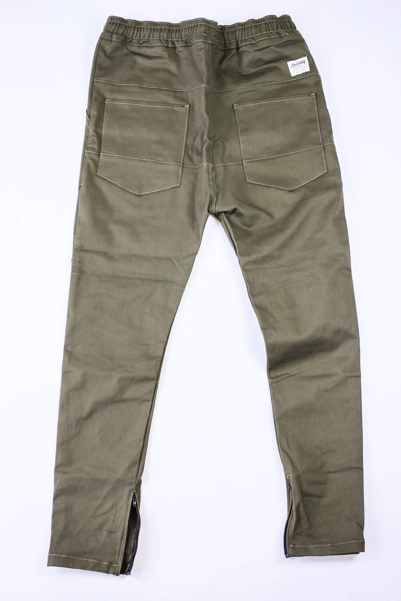 Dropcrop Pants Olive