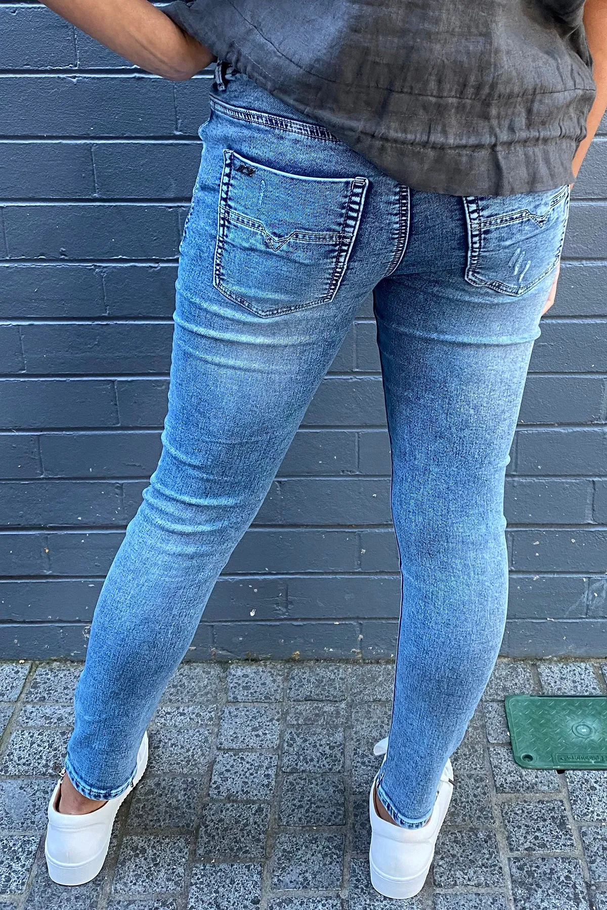 Dundee Hybrid Jogger Jeans - Wash - NLJ7
