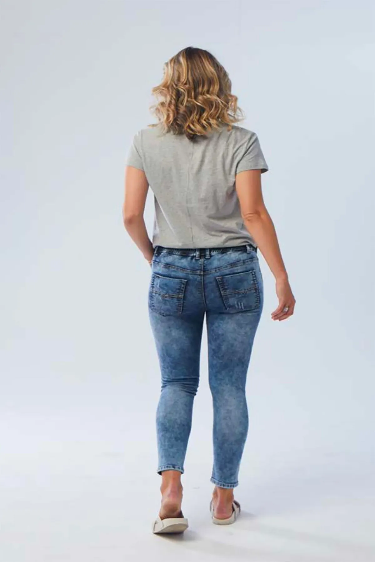Dundee Hybrid Jogger Jeans - Wash - NLJ7