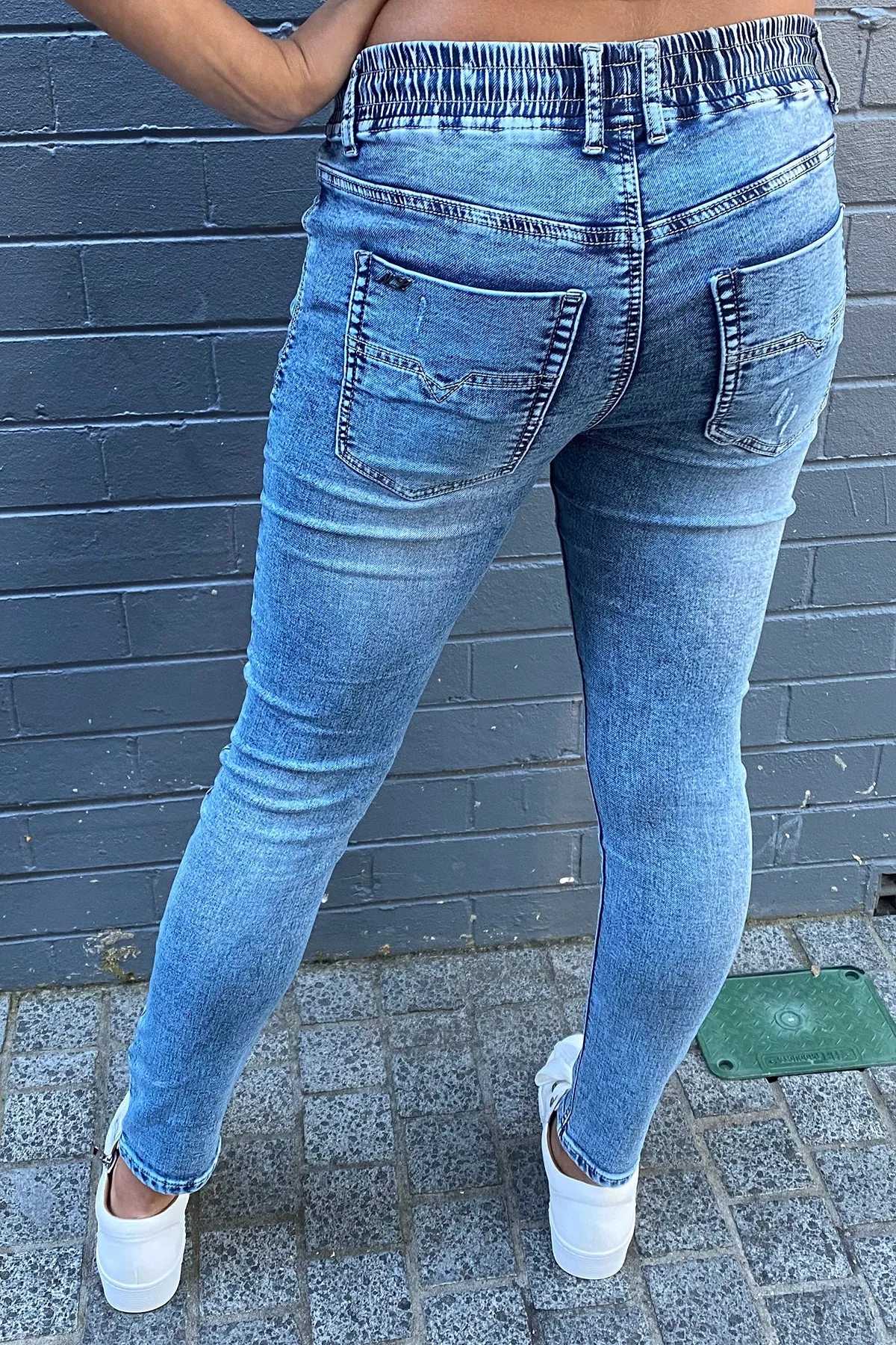 Dundee Hybrid Jogger Jeans - Wash - NLJ7